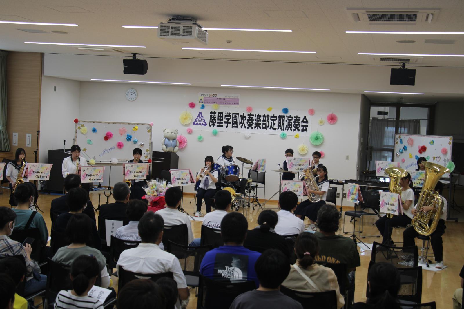 藤里学園吹奏楽部定期演奏会1