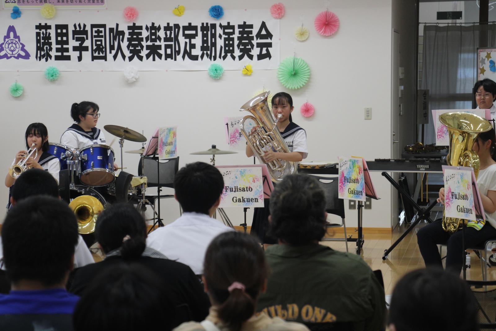 藤里学園吹奏楽部定期演奏会3