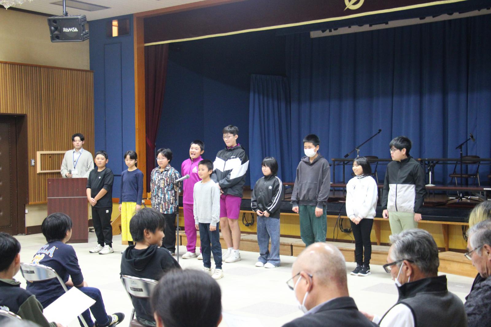 少年教室閉校式