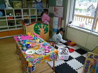 ままごとの様子