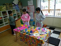 ままごとの様子
