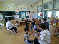 ふれあい遊びを始めます