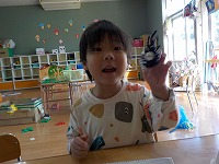 完成したのはクモです