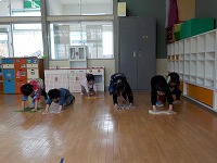 大掃除をしています