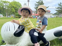 お友達と一緒