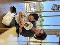 母との写真