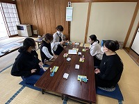 製作を始める風景