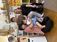 祖父母との写真