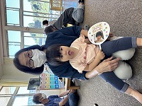 祖母との写真